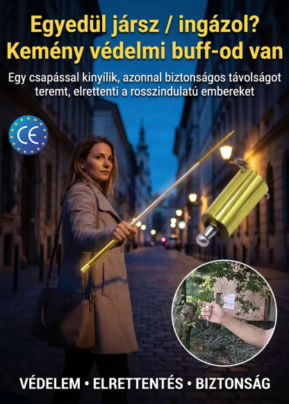 Teleszkópos, átalakuló fémrúd