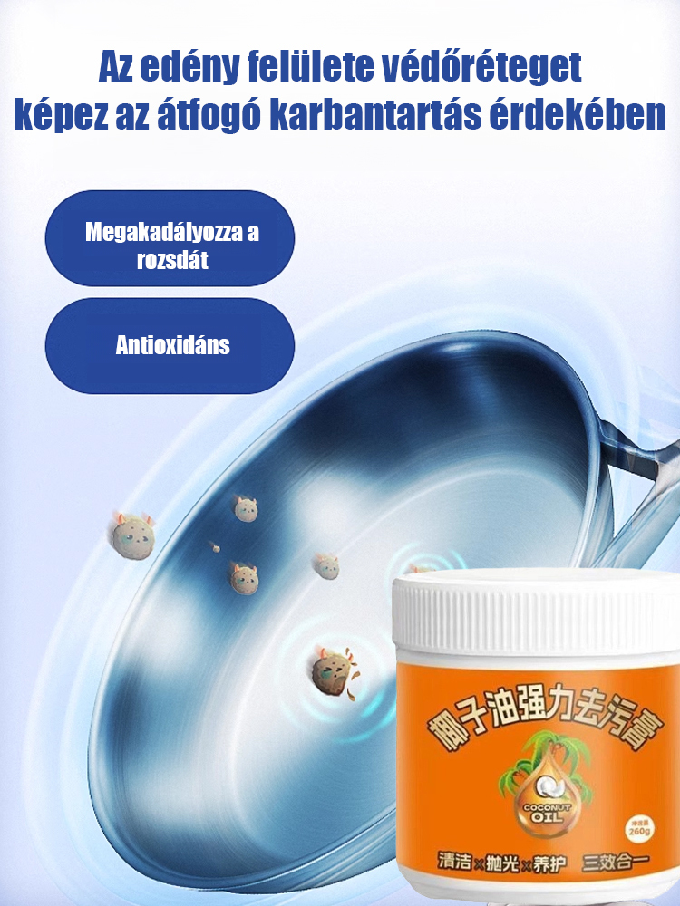 【✨Szuper erős folteltávolítás】Kókuszolaj erős folt eltávolító