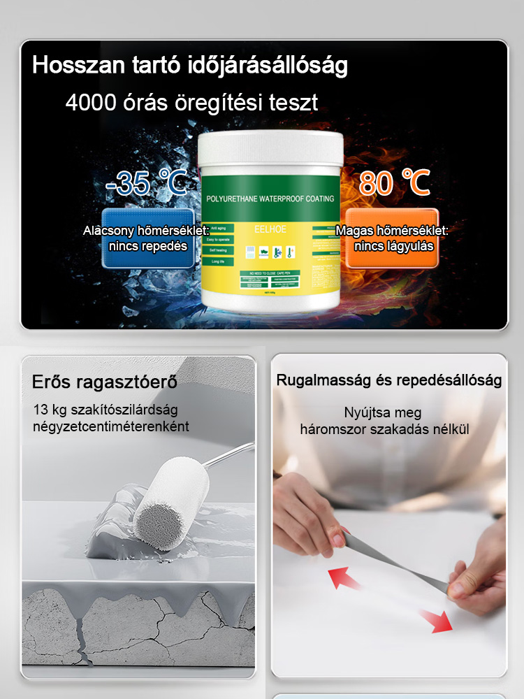 Átlátszó vízálló varázslat