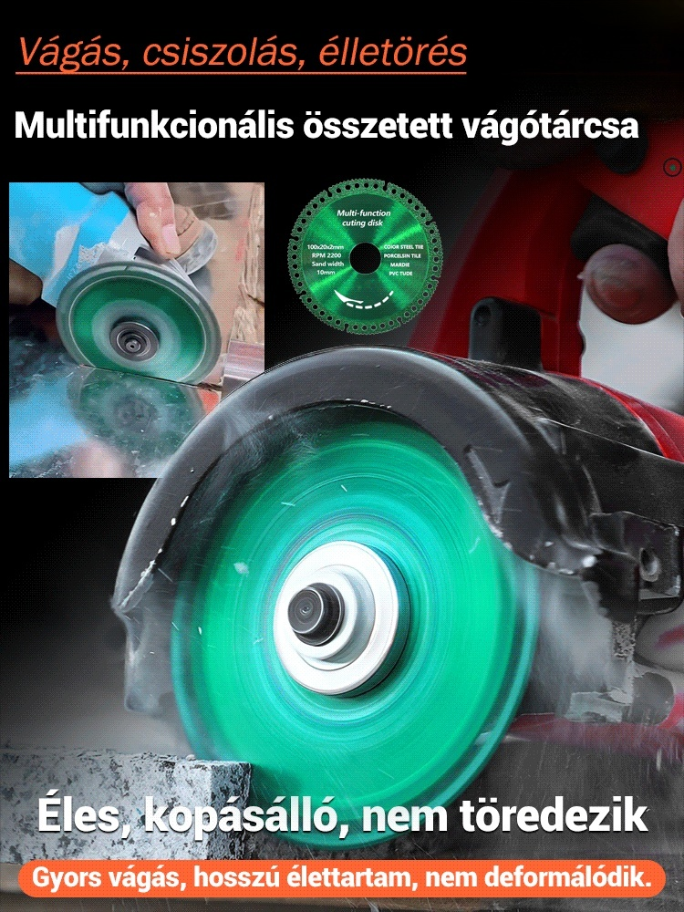 A német többfunkciós lemezdaraboló forrasztott vágókorong