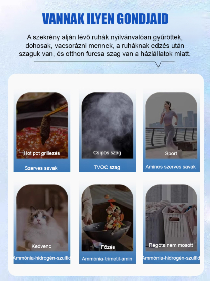 Ruhák gyűrődés- és szagszűrő spray, Használd most! 
