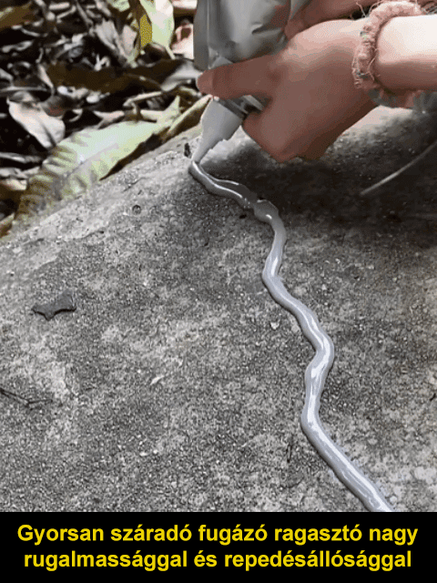 【10 másodperces gyors száradás】Tető- és padlórepedés-javító ragasztó