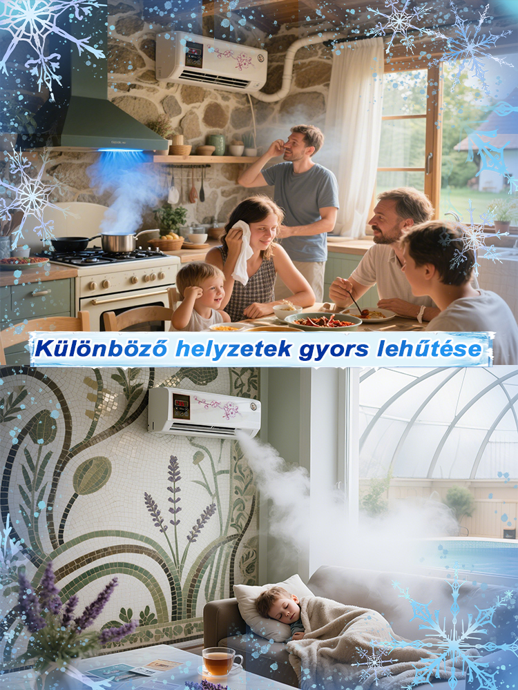 Otthoni fali hideg meleg légkondicionáló