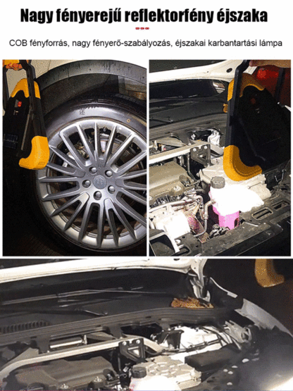 Ez a többfunkciós háromszögű figyelmeztető tábla elengedhetetlen biztonsági felszerelés az autózásban 🚗