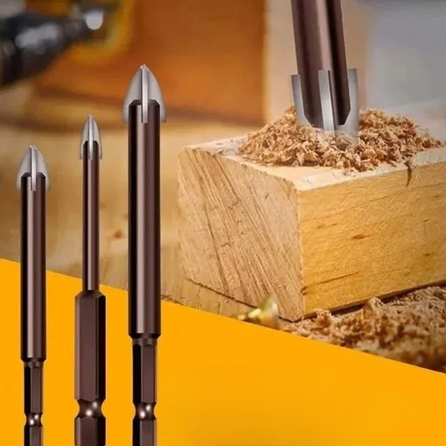 Keresztfúrógép öt darabos készlet  