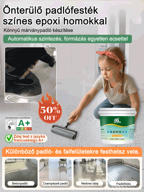 [8H Hardcore] Epoxi homok önterülő festék