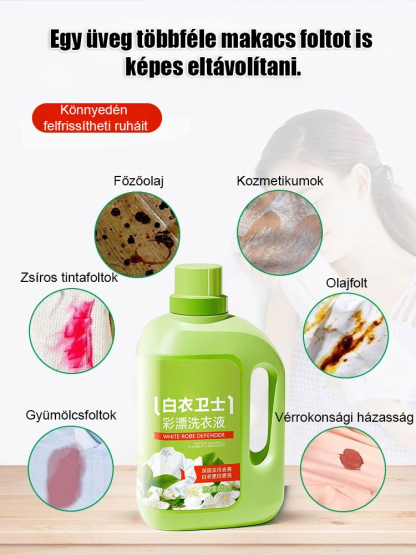 【Napi "új" ruha】Fehér ruhák tisztító folyadék