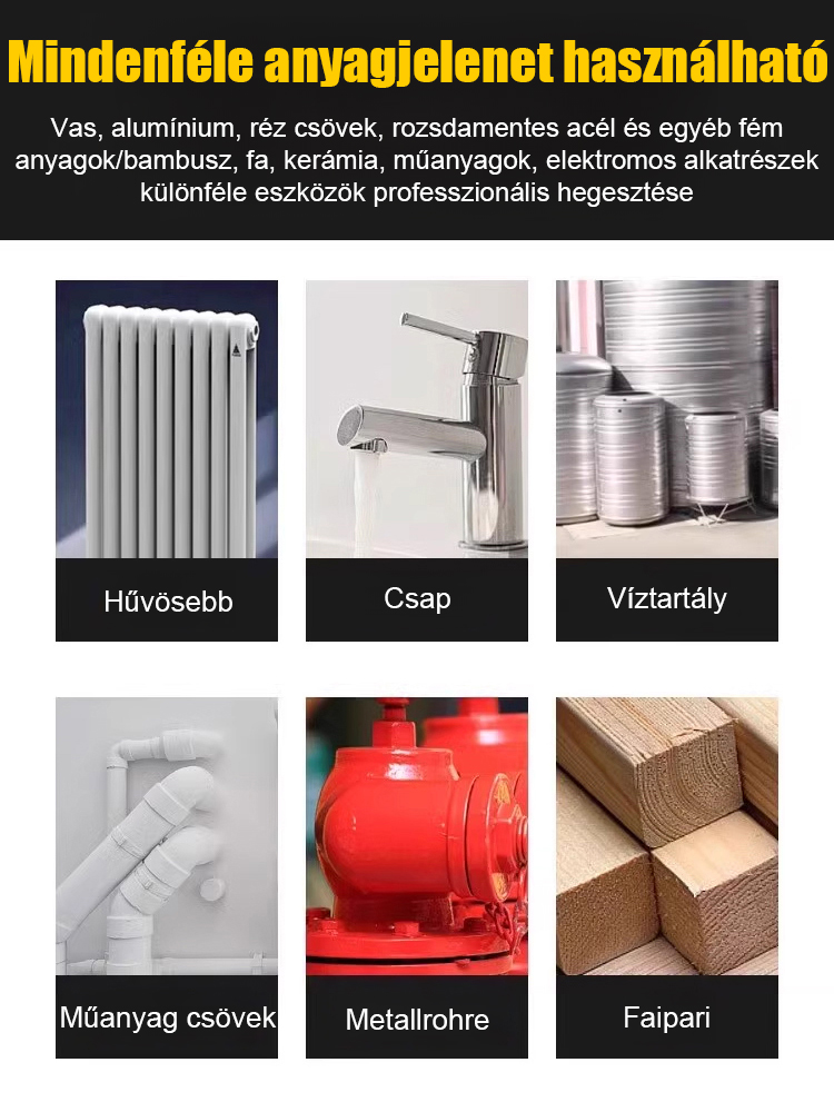 Frissített és megerősített alacsony univerzális hegesztőrúd