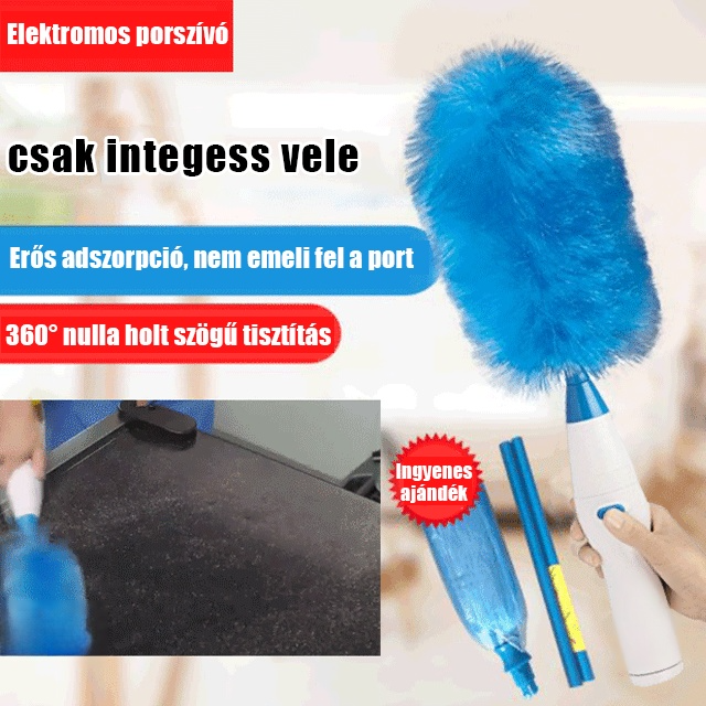 180°-ban hajlítható elektromos porszívó
