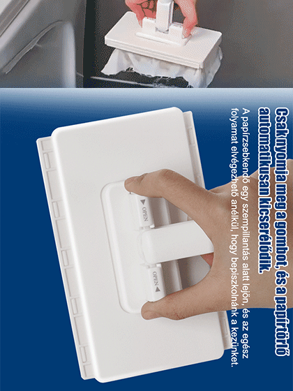 Kéz nélküli automata felmosó