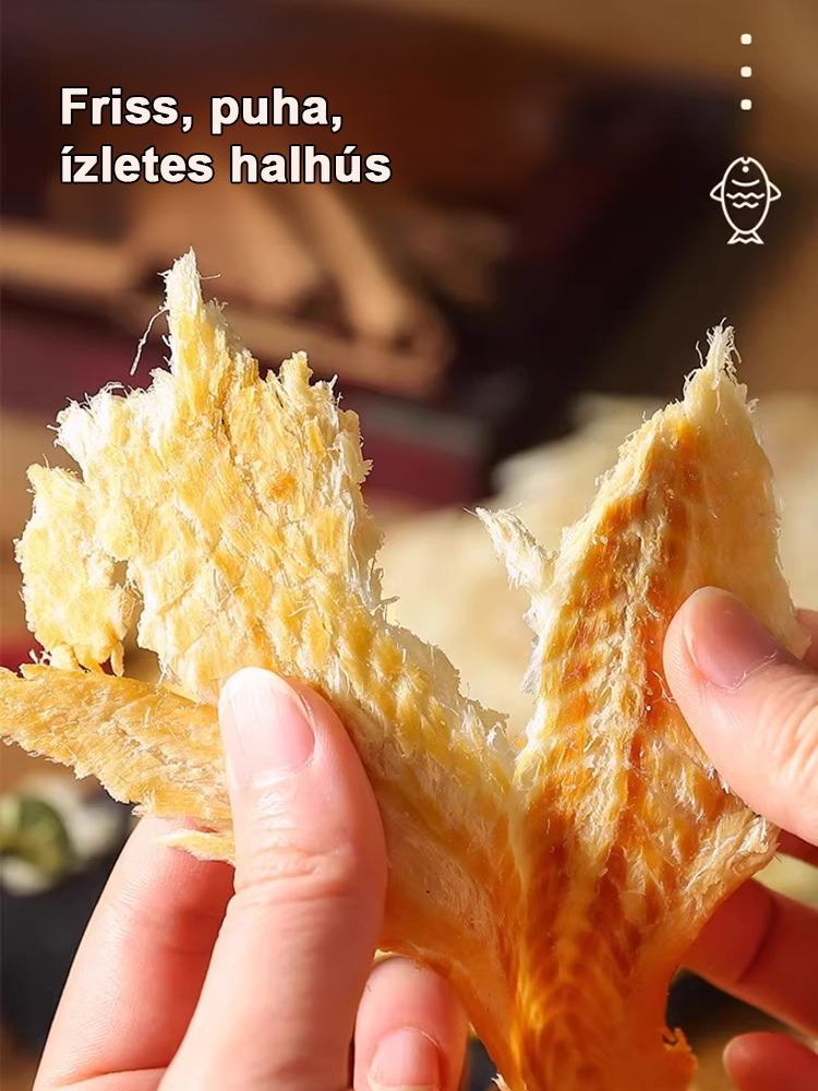 【Tenger ajándéka】Azonnal fogyasztható tépett tőkehalfilé