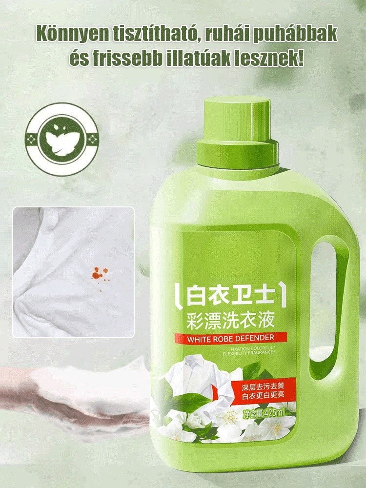 【Napi "új" ruha】Fehér ruhák tisztító folyadék