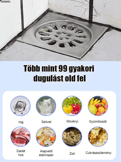 【3 perc alatt mindent kitisztít】Erős csőtisztító szer