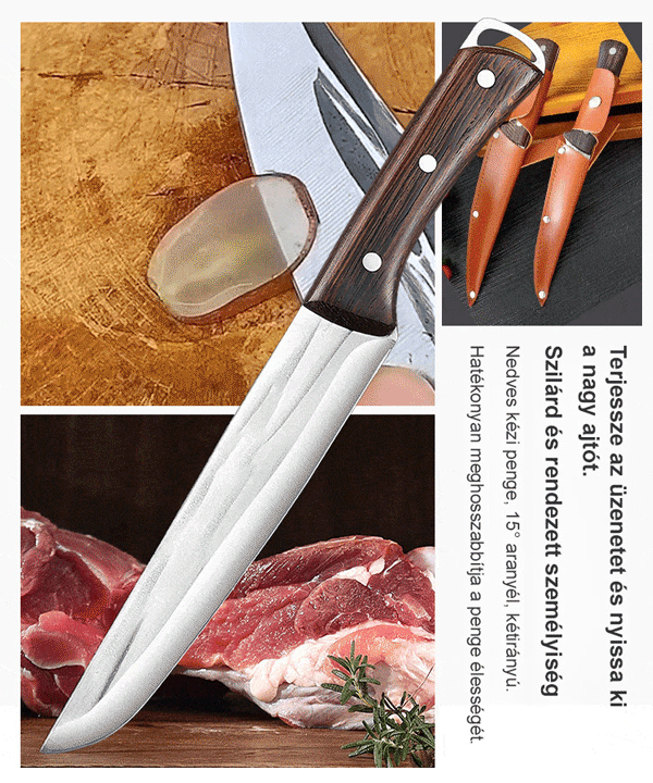 Kézzel kovácsolt konyhai cikkek, 14 napos ingyenes próbaidőszak.