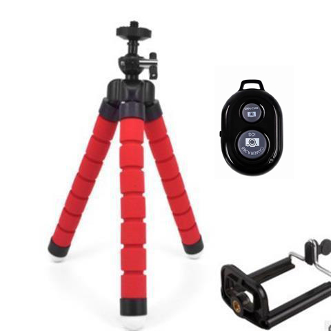 [Fényképészeti eszköz] Octopus lusta mobiltelefon tartó