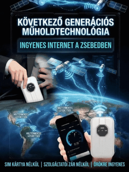【Világszintű lefedettség, élethosszig tartó ingyenesség】Határtalan hordozható wifi