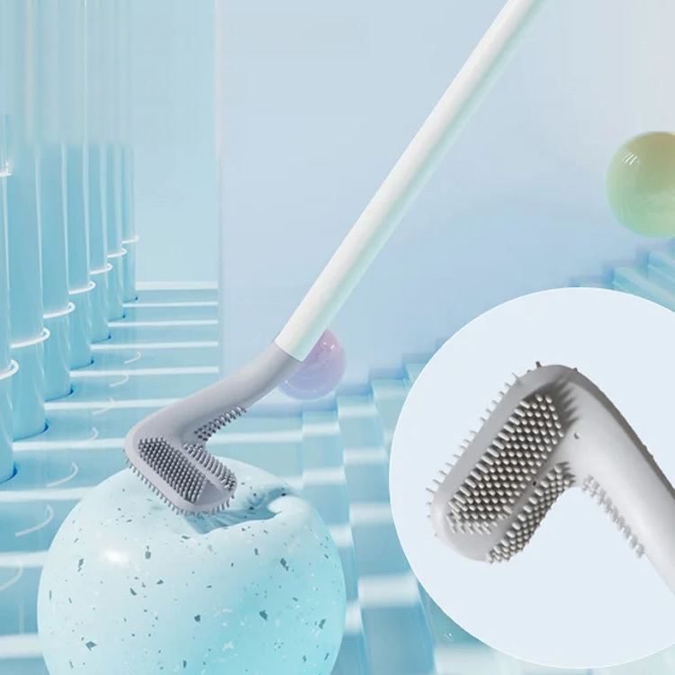 Kreatív szilikon WC kefe