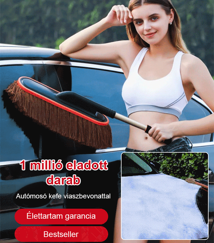 Pamutviasz autótörlő mop