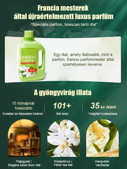 【Napi "új" ruha】Fehér ruhák tisztító folyadék