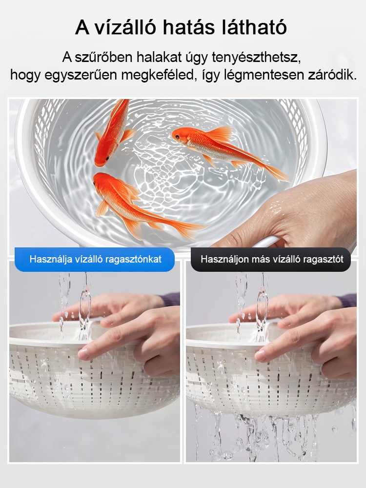 Átlátszó vízálló varázslat
