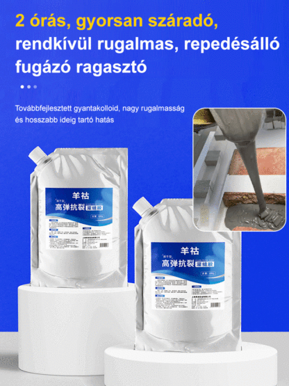 【10 másodperces gyors száradás】Tető- és padlórepedés-javító ragasztó
