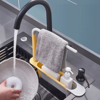 Teleszkópos mosogató polc