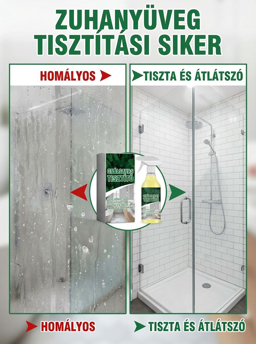 ✨Erőteljes Oxálsavas Tisztítószer – Ragyogó tisztaság egyetlen fújással!