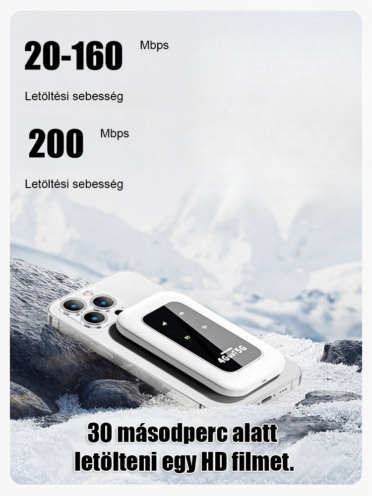 Teljes hálózati hordozható wifi, Élvezze az internet szabadságát, bárhol is legyen.