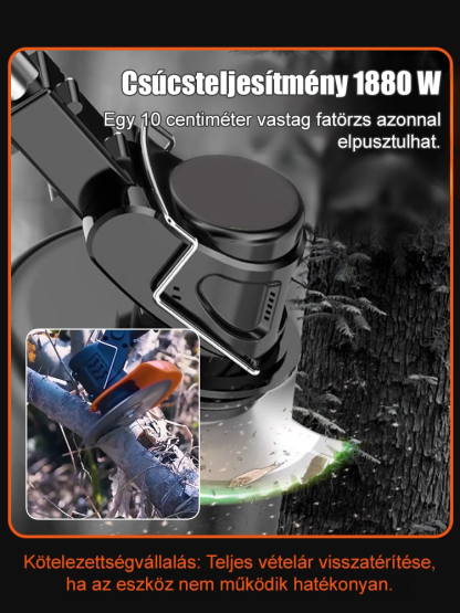 【Könnyű, hatékony fűnyírás】Ergonomikus kézi lítium akkumulátoros fűnyíró