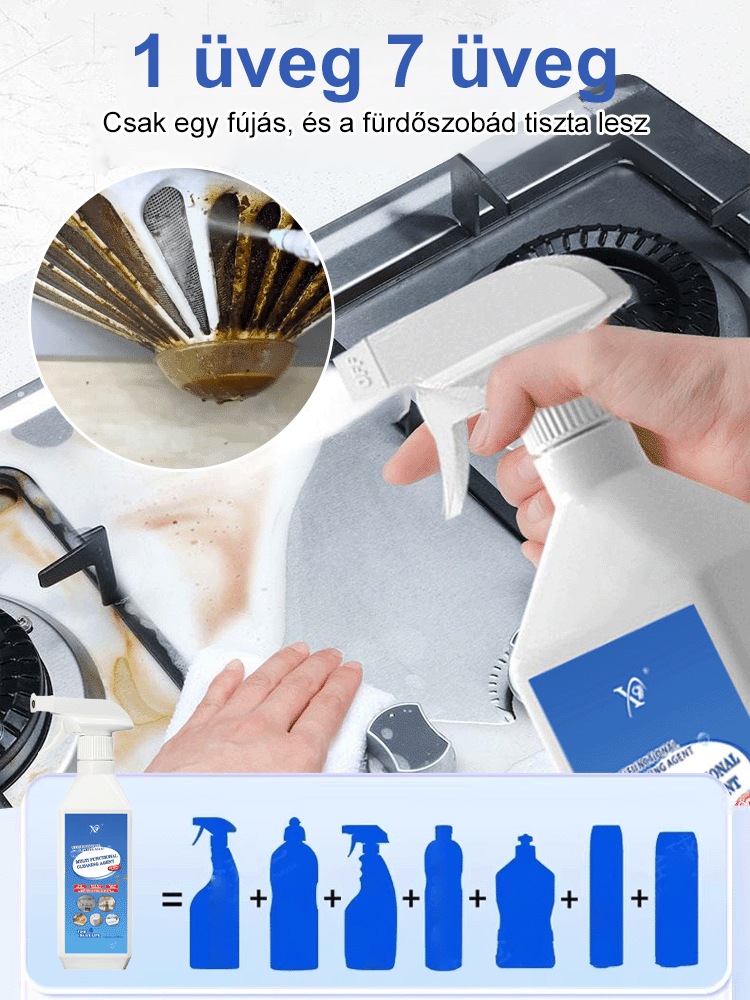 【Teljes ház tisztítása】Többfunkciós tisztítószer