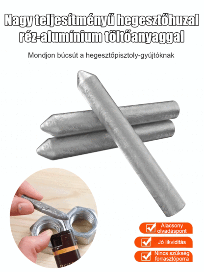 Frissített és megerősített alacsony univerzális hegesztőrúd