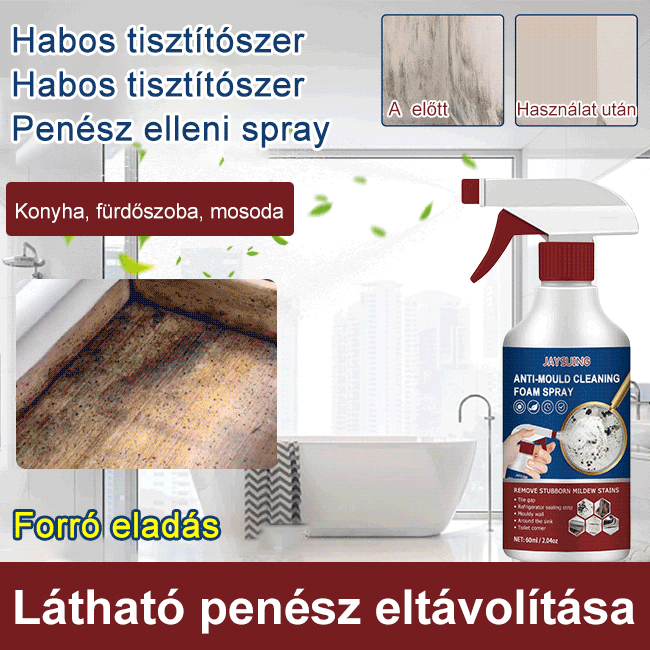 🏡Tisztító és penészeltávolító spray