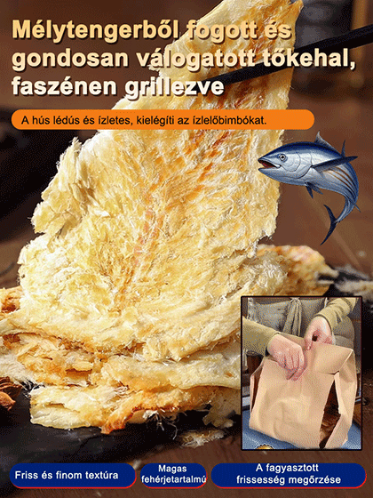 【Tenger ajándéka】Azonnal fogyasztható tépett tőkehalfilé