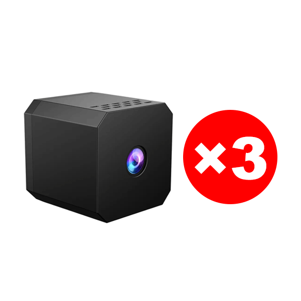 Die unsichtbare kabellose HD-Kamera: 360°-Sicherheit ohne tote Winkel. Sehen Sie alles, überall