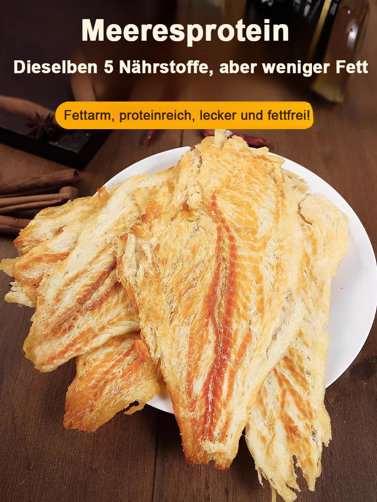 Zerreißbare, verzehrfertige Dorschfilets