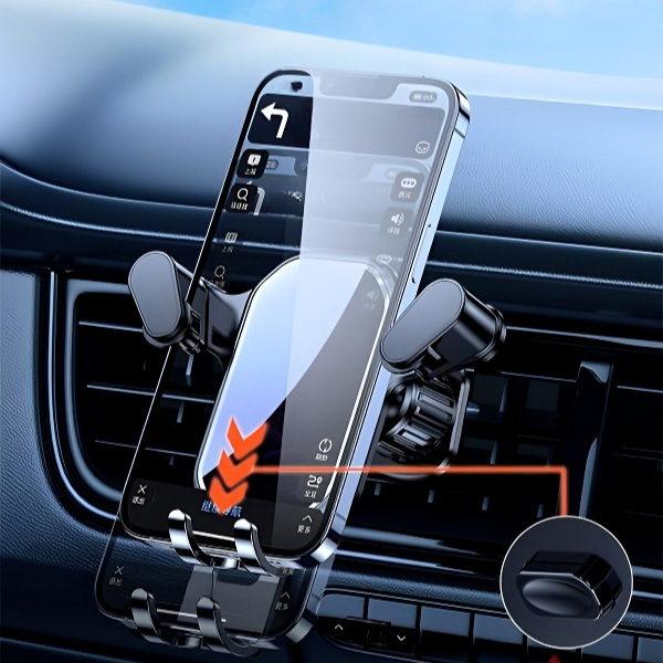 Łatwa instalacja uchwytu na telefon w samochodzie