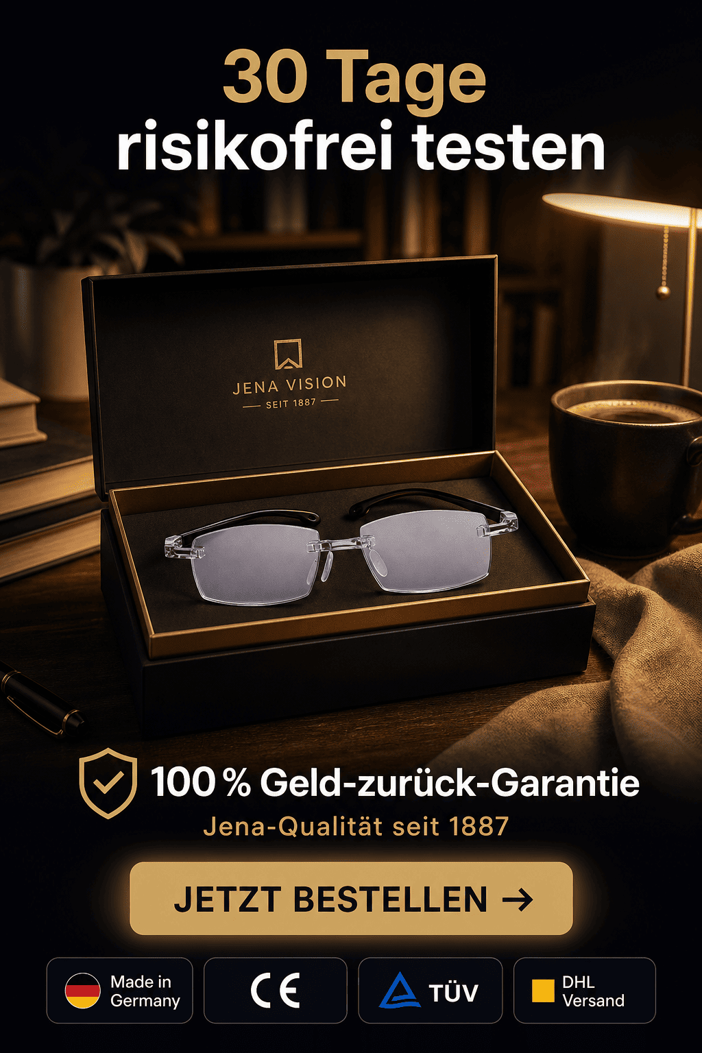 Anti-Blaulicht-Presbyopie-Brille/100-700 Grad/Intelligente Gleitsichtbrille/geeignet für Nah- und Fernsicht