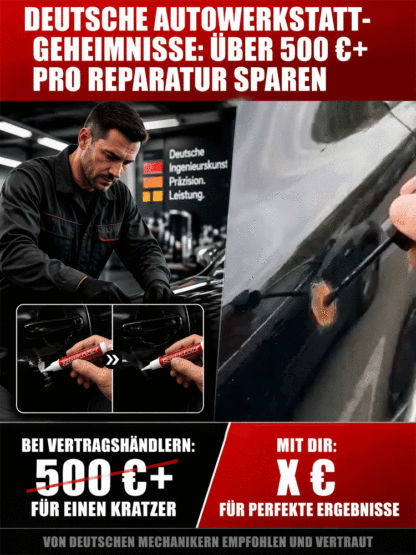 [Lackierkosten sparen] Lackstift zum Ausbessern von Kratzern am Auto