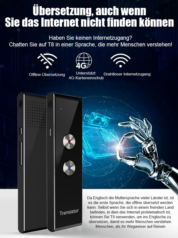 Intelligenter Voice Translation Stick