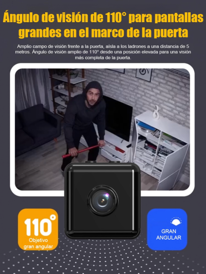 Cámara de Vigilancia Inteligente con Batería de 5 Años: Instálala Donde Quieras sin Taladros