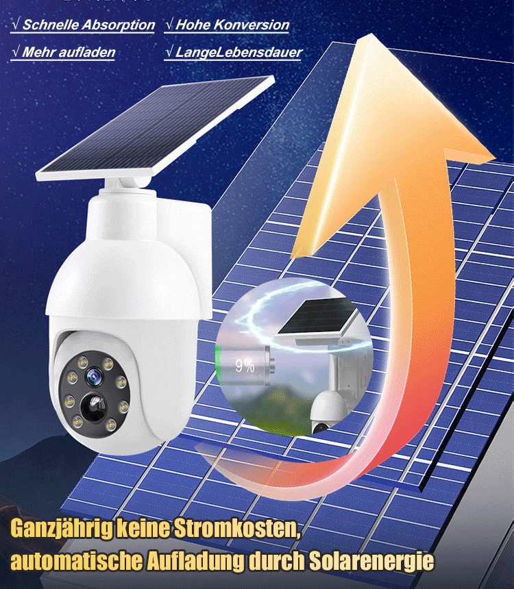 JL-Simulation einer Straßenlaterne mit Überwachungskamera
