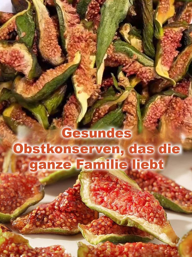 【Frische Früchte, direkt geschnitten】Zuckerfreie, getrocknete Feigen