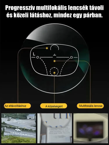 【Visszaadja a 20 éves korában meglévő látásélességet】Smart Zoom Comfort olvasószemüveg
