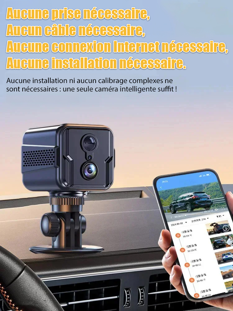 【Produits populaires recommandés】 Caméra de surveillance intelligente 4G
