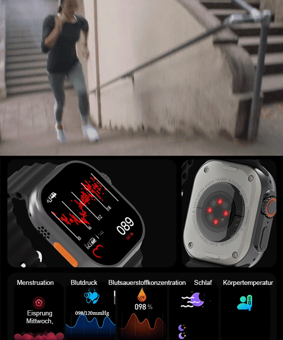 Smarte Sportuhr