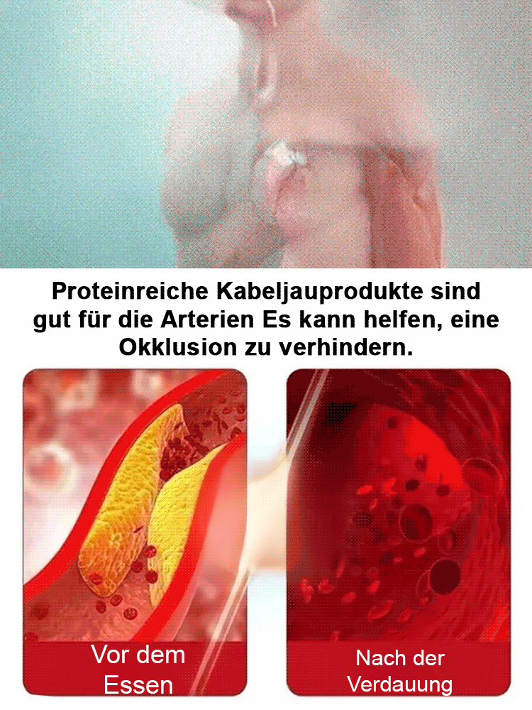 Zerreißbare, verzehrfertige Dorschfilets