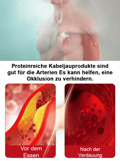 Zerreißbare, verzehrfertige Dorschfilets