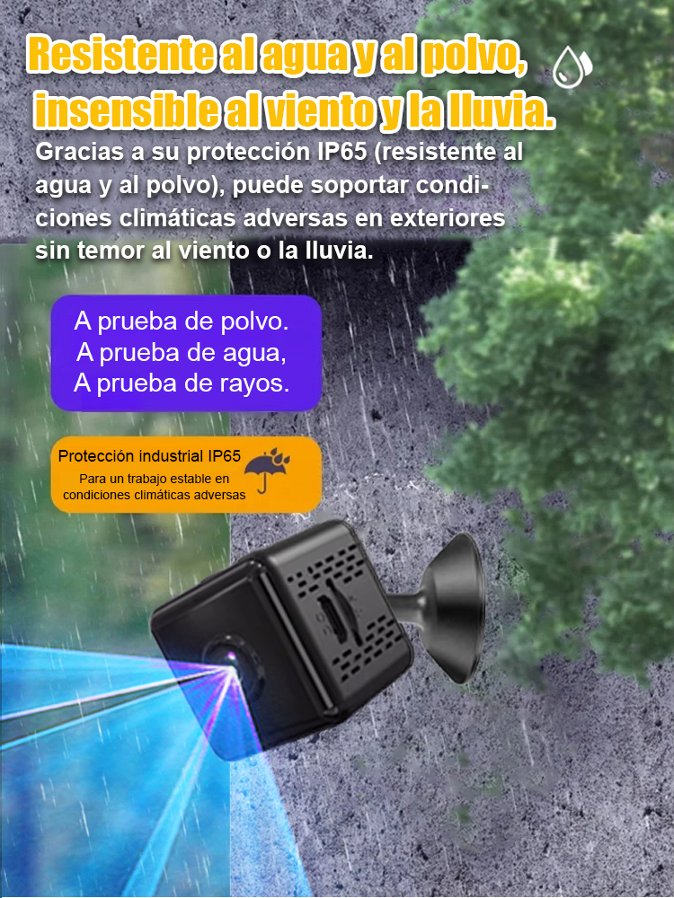 Cámara de Vigilancia Inteligente con Batería de 5 Años: Instálala Donde Quieras sin Taladros