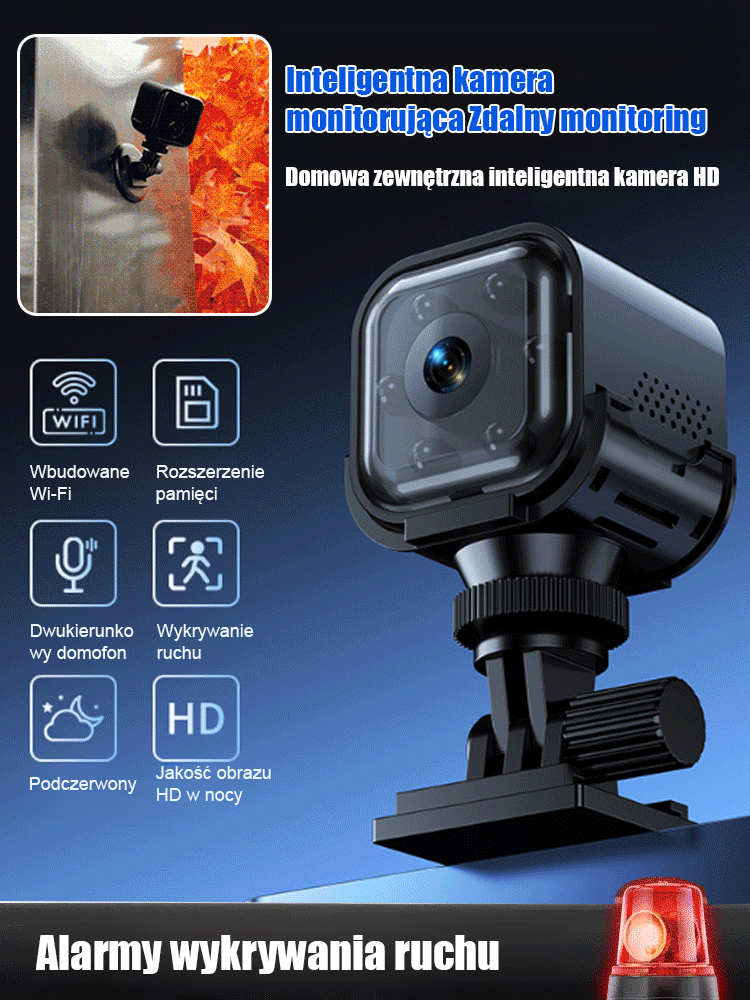 Kamera bezprzewodowa HD F1 – nowość