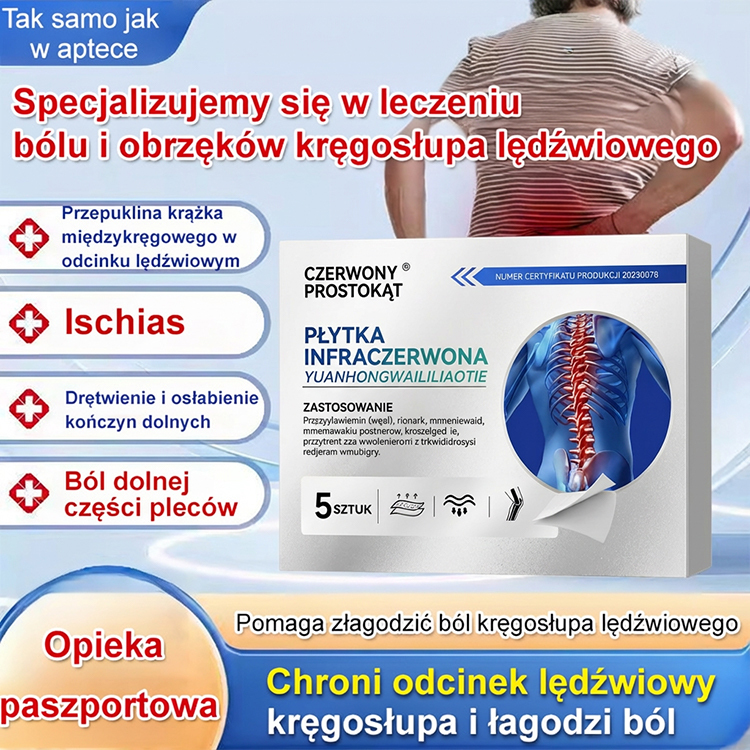 【Natychmiastowy efekt】Plaster do terapii stawów barkowych, lędźwiowych i nóg